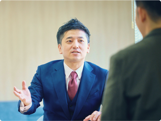 行政対応チームの責任者としてのメッセージ